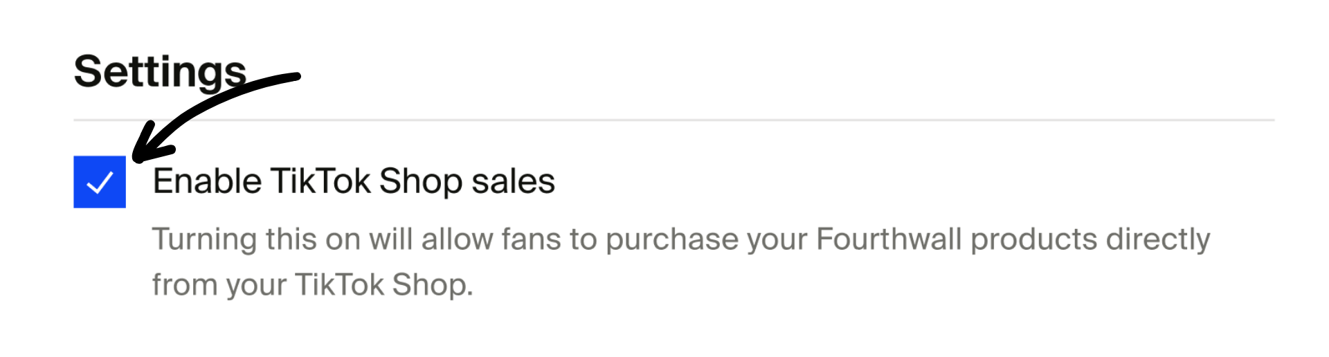 Deselect TikTok Shop sales.png