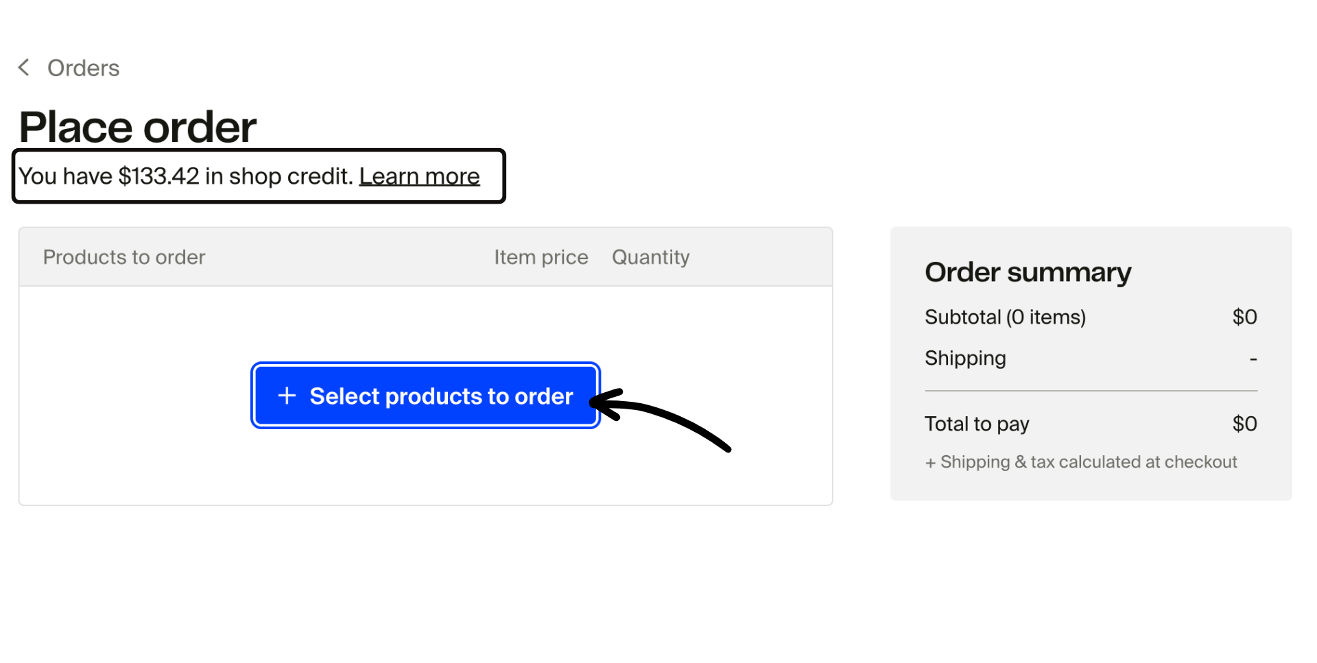 Click Select products to order.png